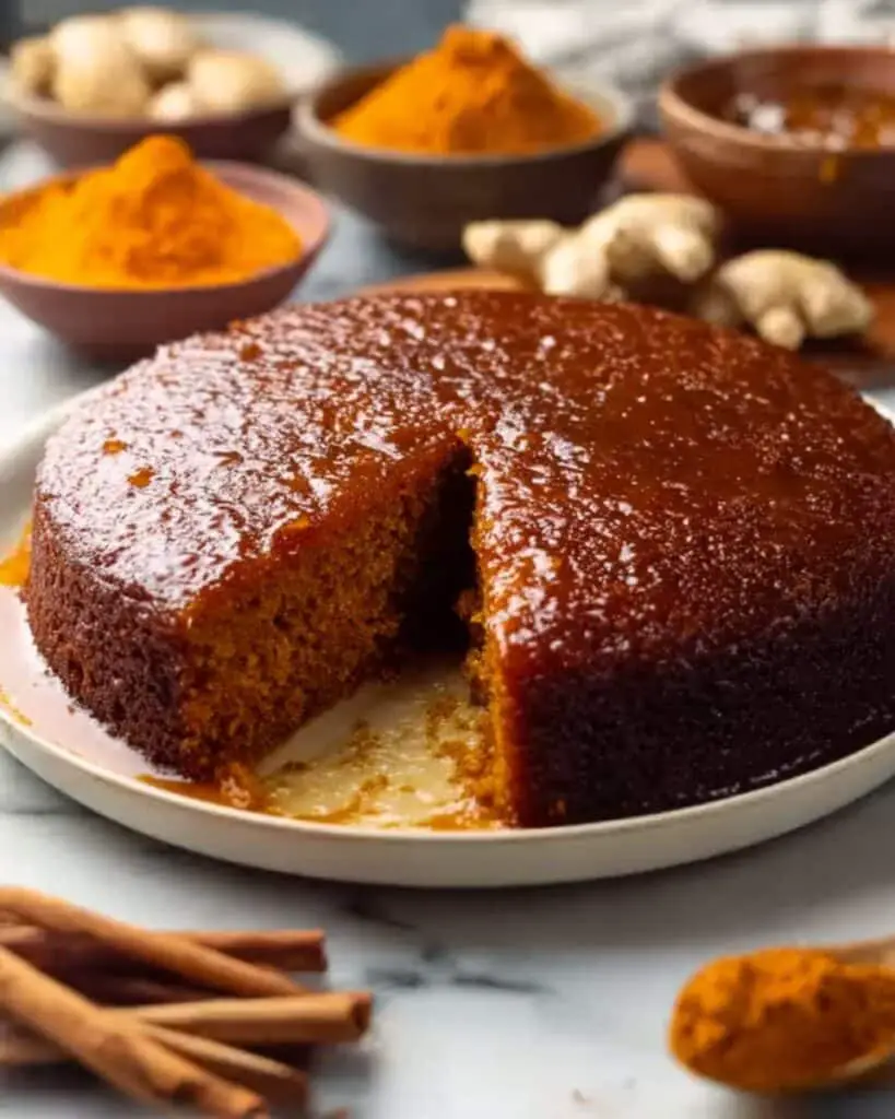 Flourless Sweet Potato Ginger Cake Recipe