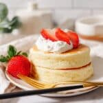 Fluffy Japanese Soufflé Pancakes Recipe