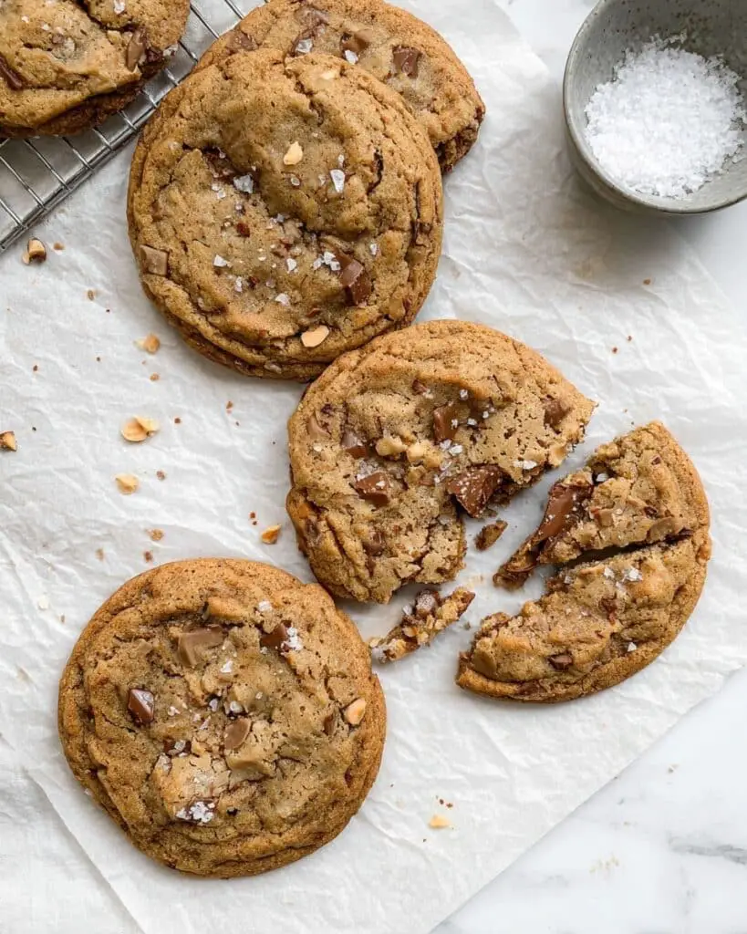 Coffee Toffee Cookies Recipe
