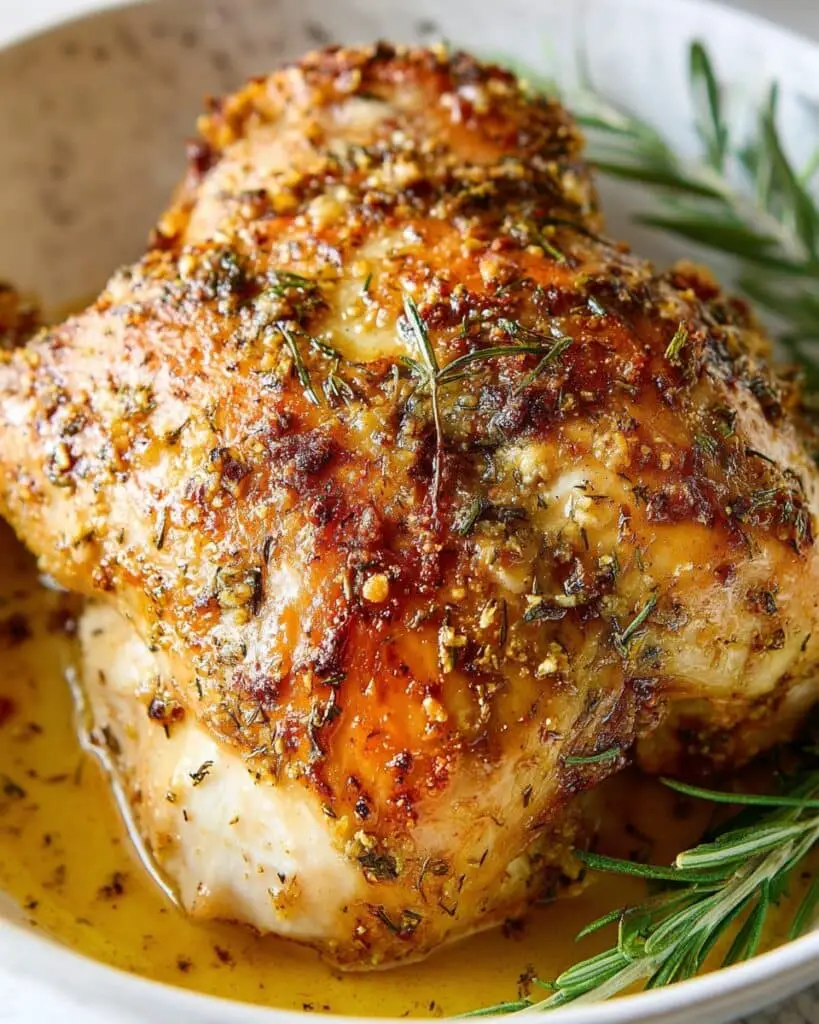 Roasted Turkey Breast with Herb Butter Recipe