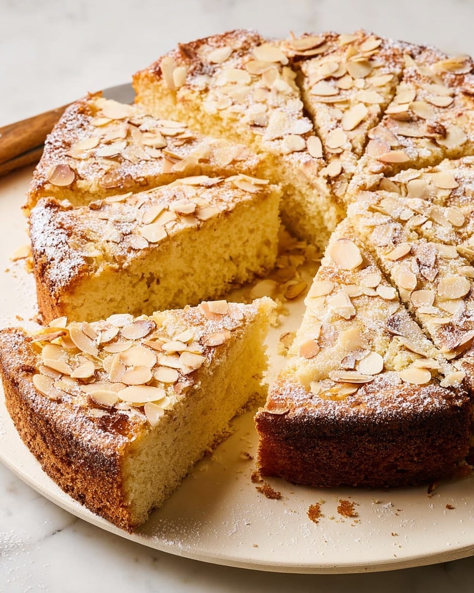 Cardamom Almond Lemon Cake – Fragrant Citrus Delight