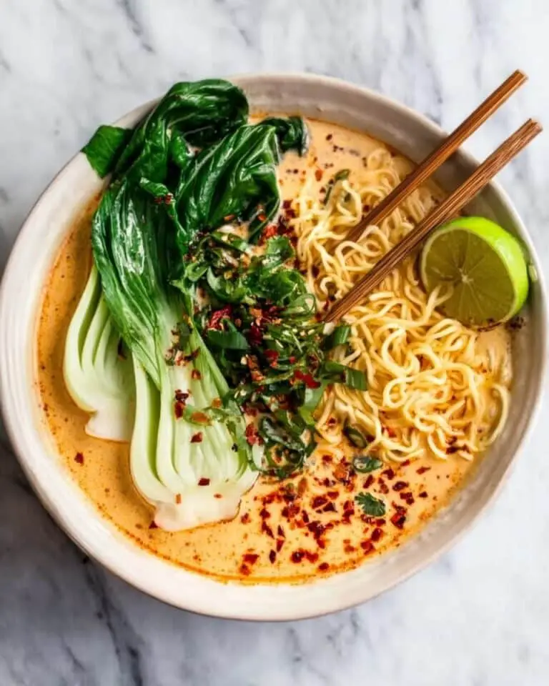 Spicy Coconut Noodles Recipe