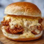 Cajun Chicken Sloppy Joes with Creamy Cheese Sauce Recipe