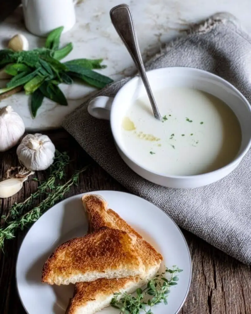 Garlic Soup – Julia Child’s Aigo Bouido Recipe