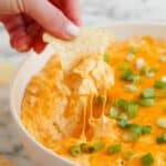 Creamy Buffalo Chicken Dip in the Crock Pot Recipe