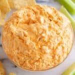 Slow Cooker Buffalo Chicken Dip Recipe