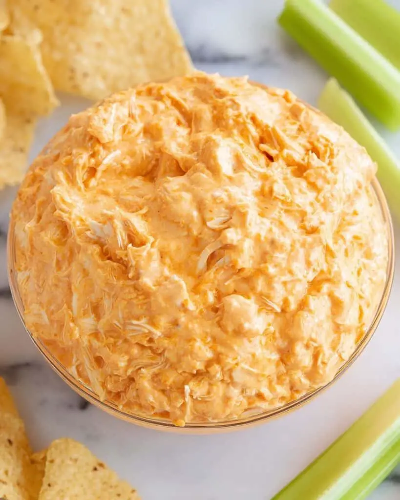 Slow Cooker Buffalo Chicken Dip Recipe