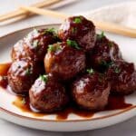 Barbecued Meatballs Recipe