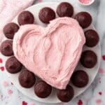 Easy Valentine's Day Red Velvet Cupcake Cake Recipe