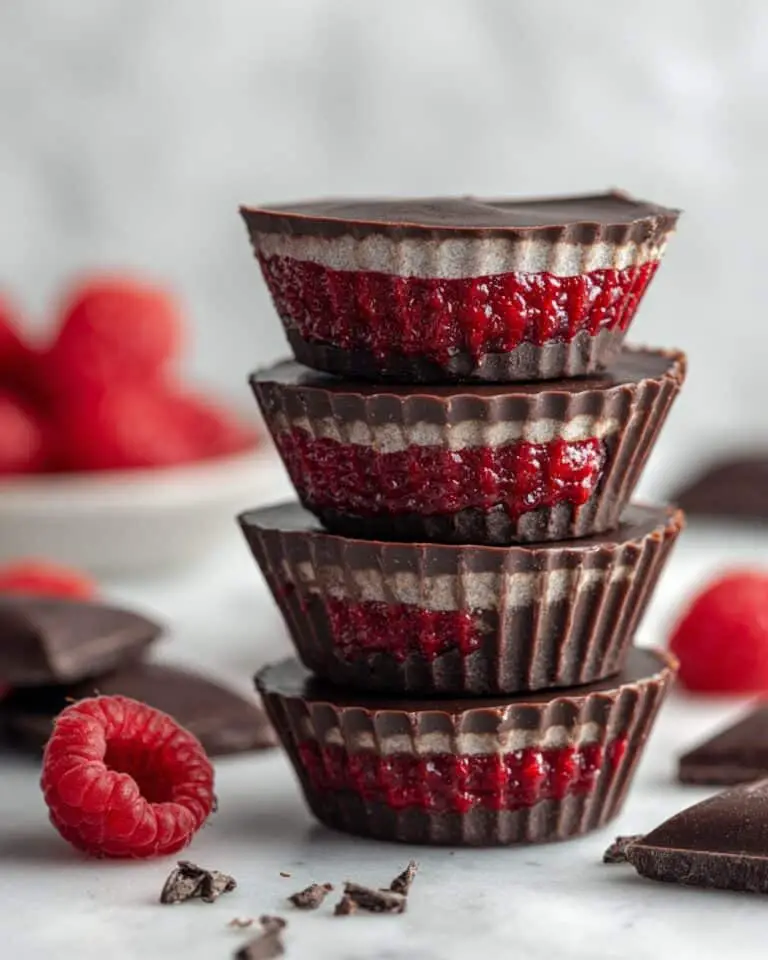 Chocolate Covered Raspberry Chia Cups Recipe