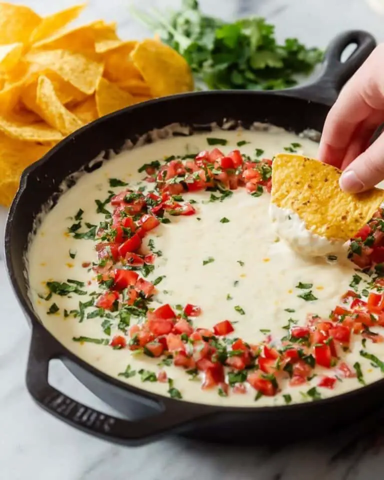 White Queso Dip (Quick & Easy!) Recipe