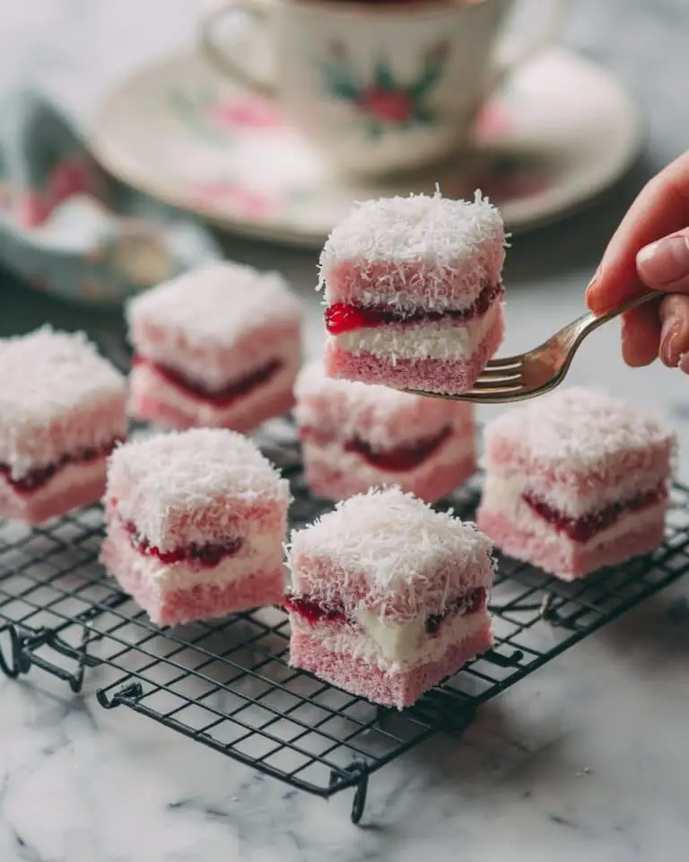 Pink Jelly Cakes Recipe