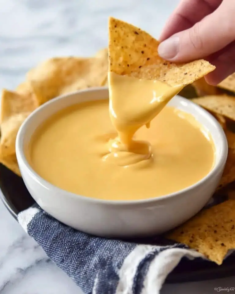 5 Minute Nacho Cheese Sauce Recipe