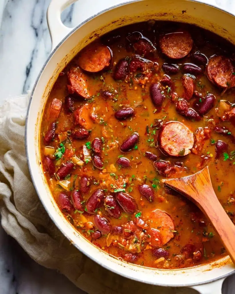 Red Beans and Rice with Andouille Sausage Recipe