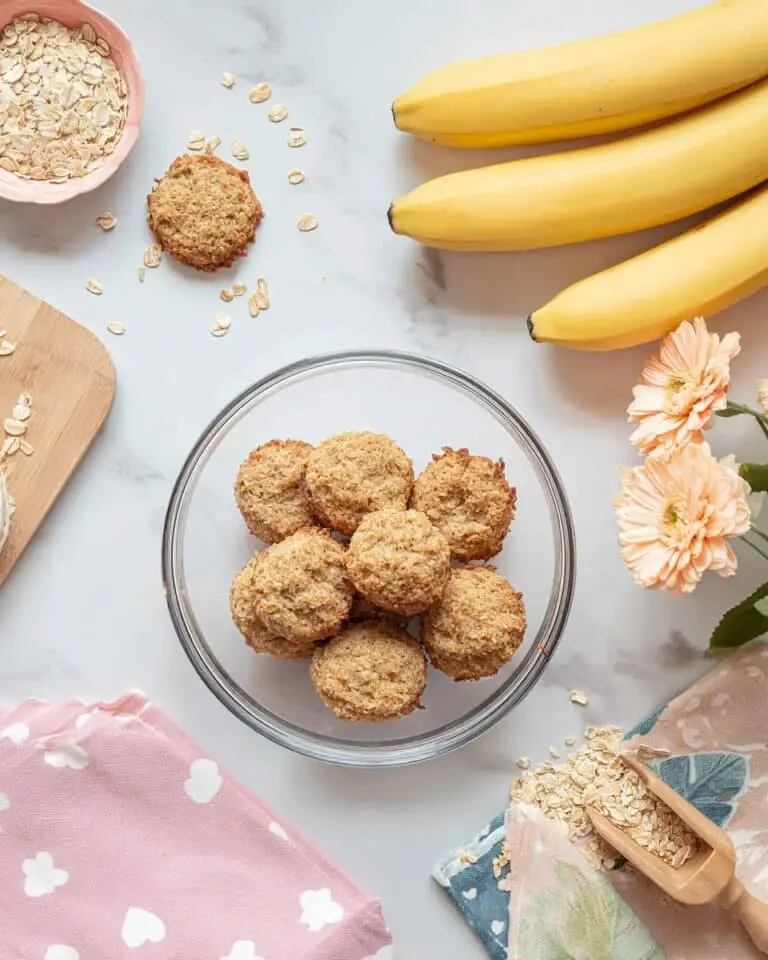 Basic Banana Oat Baby Cookies Recipe