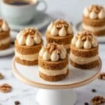 Mini Coffee and Walnut Cakes Recipe