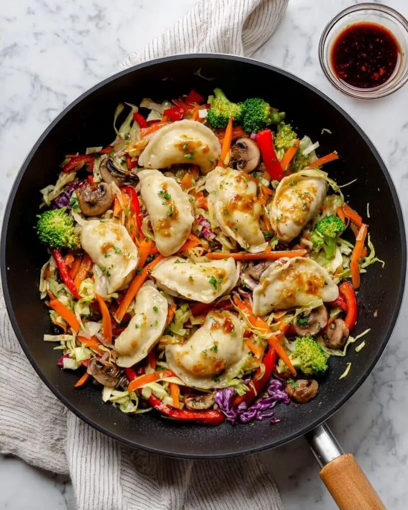 Potsticker Stir Fry Recipe