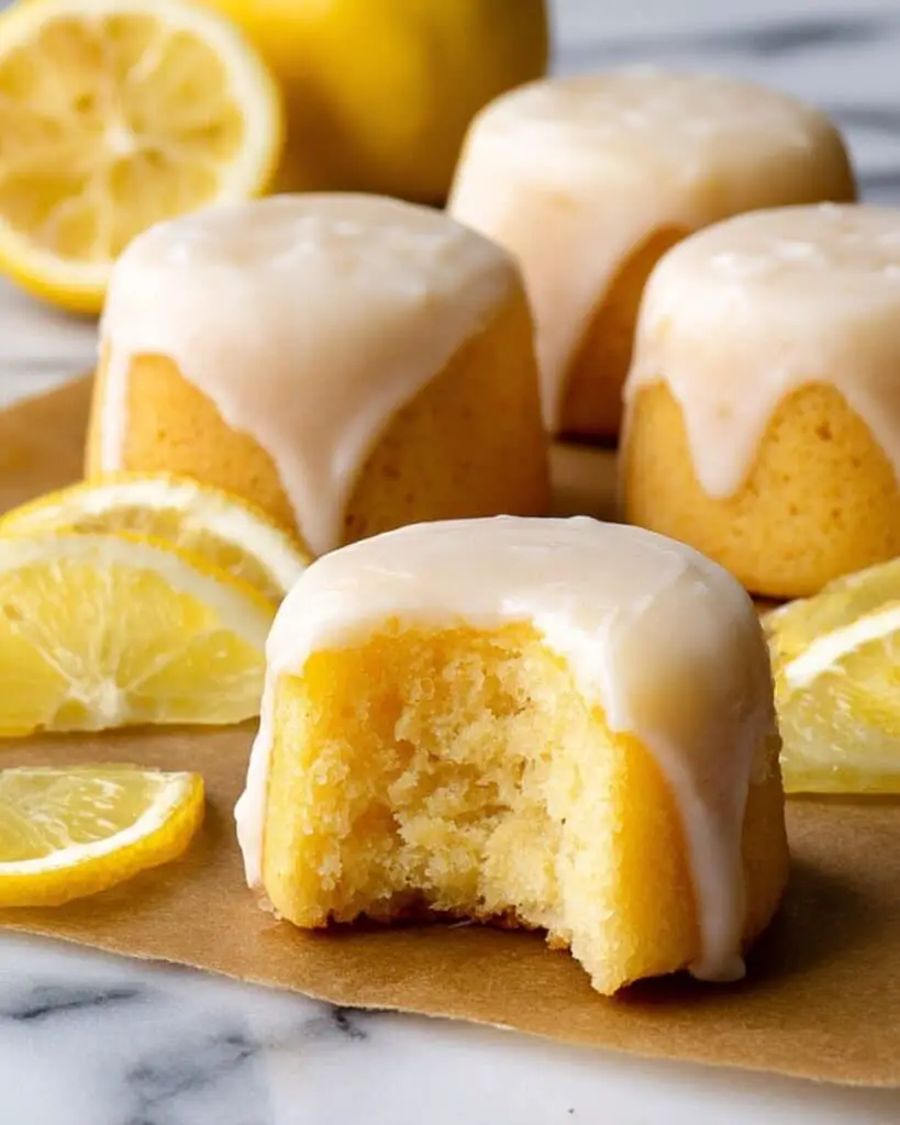 Mini Lemon Drop Cakes Recipe