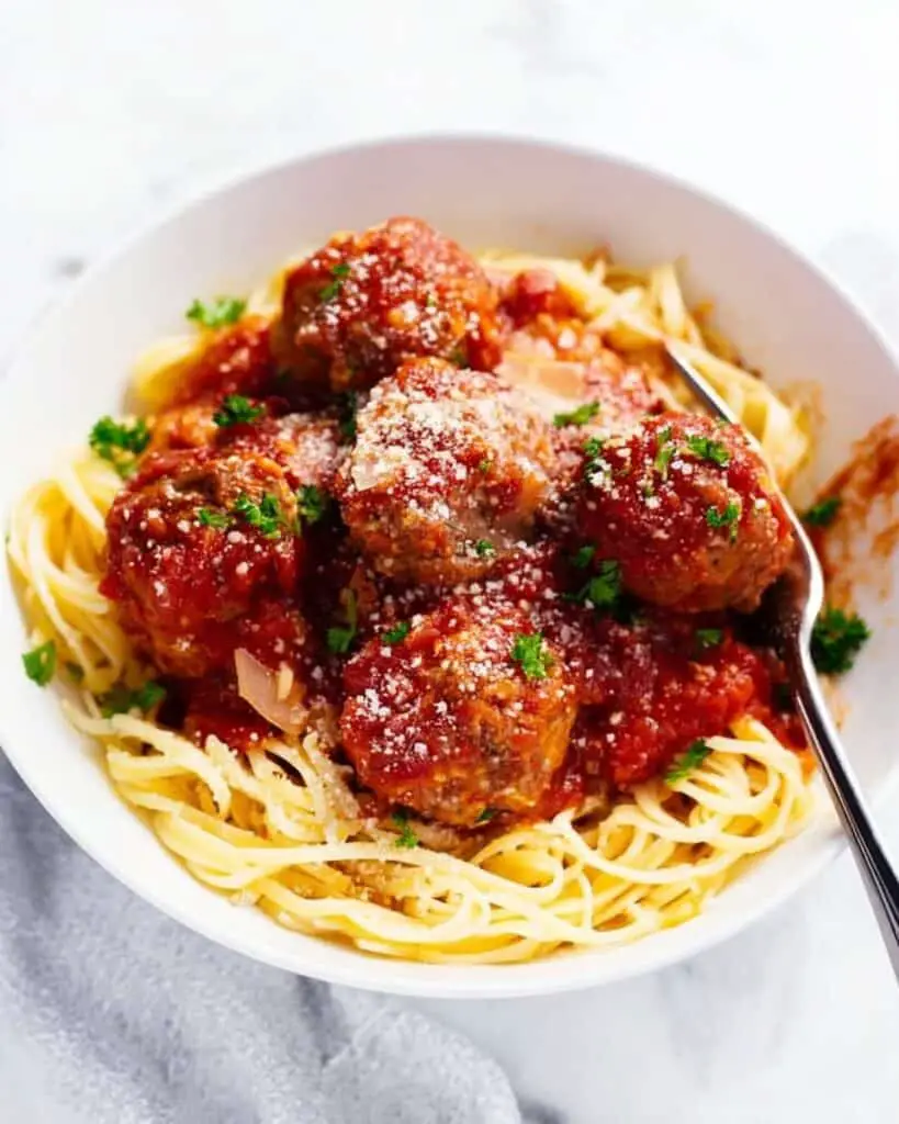 Easy Baked Meatballs Recipe