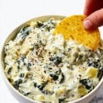 Slow Cooker Spinach Artichoke Dip Recipe