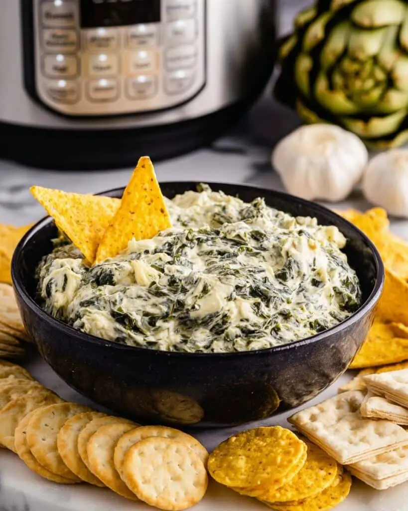 Crock Pot Spinach Artichoke Dip Recipe
