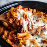 Slow Cooker Baked Ziti Recipe