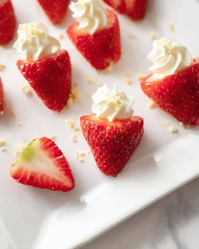 Deviled Strawberries Recipe