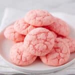 Strawberry Cake Mix Cookies Recipe