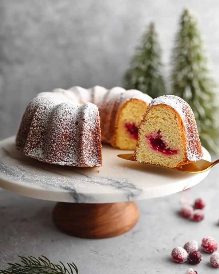 Cranberry Orange Bundt Cake Recipe