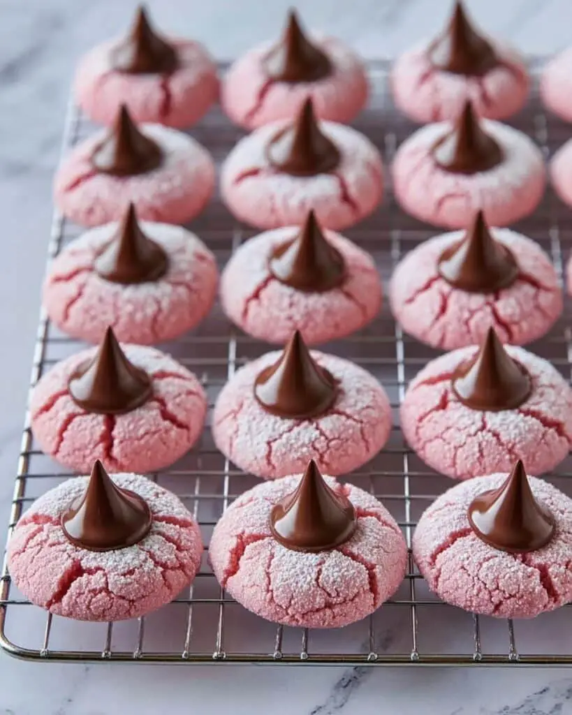 Strawberry Kiss Cookies Recipe