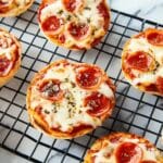 Homemade Pizza Bagel Bites Recipe