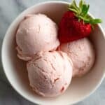 Ninja Creami Strawberry Frozen Yogurt Recipe