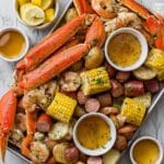 Crab Boil with Seasoned Butter Sauce Recipe