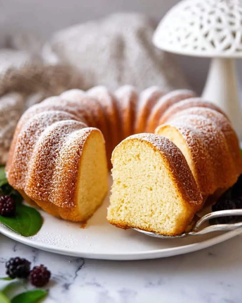 Vanilla Bean Pound Cake Recipe