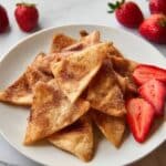Air Fryer Cinnamon Sugar Tortilla Chips Recipe