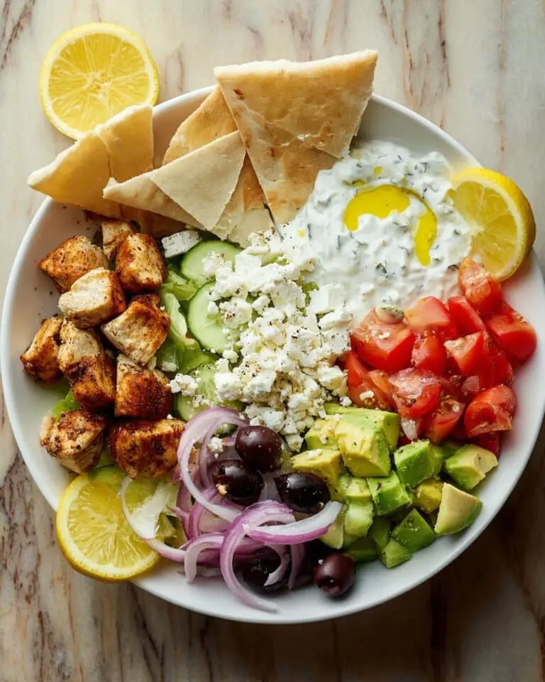 Easy Greek Chicken Bowls Recipe
