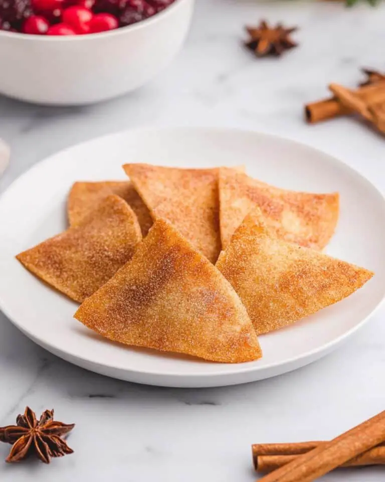 Air Fryer Cinnamon Sugar Tortilla Chips Recipe