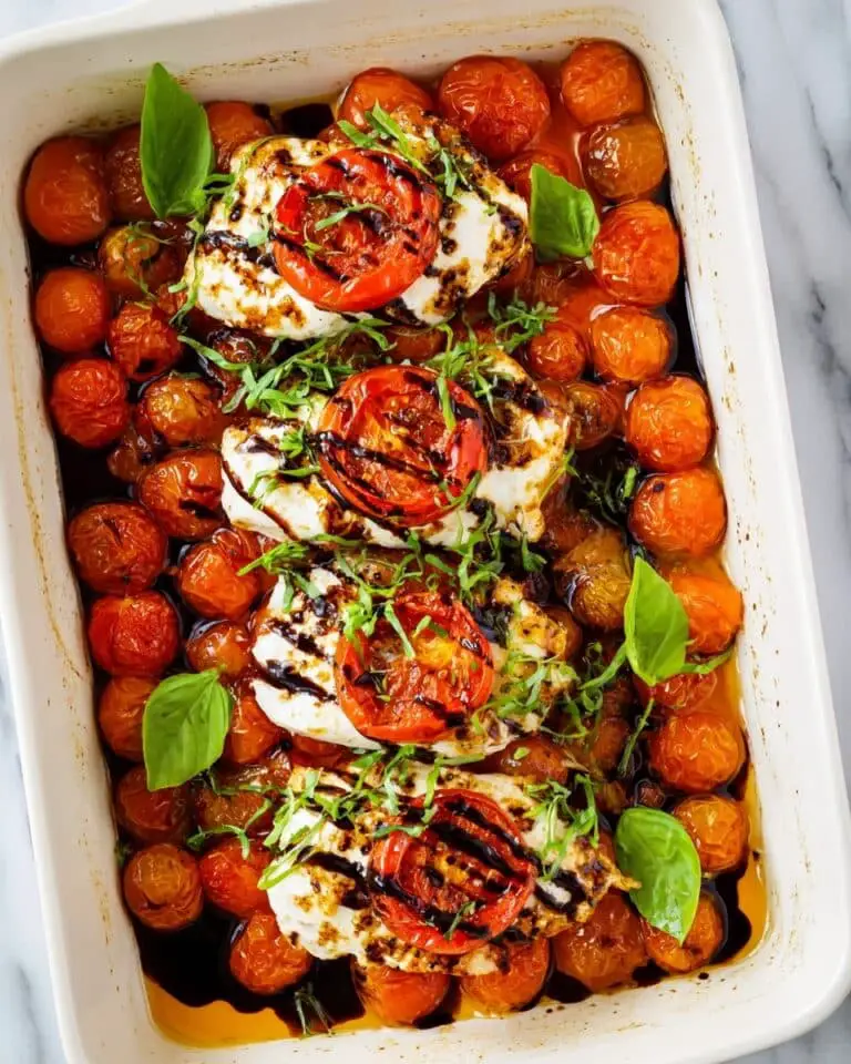 Baked Caprese Chicken Recipe