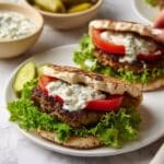 Juicy Greek Turkey Burger Patties with Feta Recipe