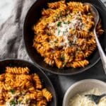 One Pot Creamy Tomato Beef Pasta Recipe