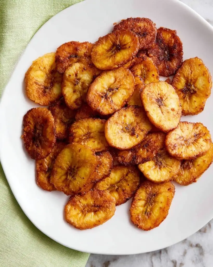 Air Fryer Cinnamon Banana Chips Recipe