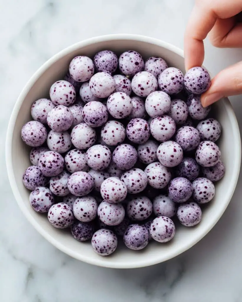 Lemon-Blueberry Frozen Yogurt Bites Recipe