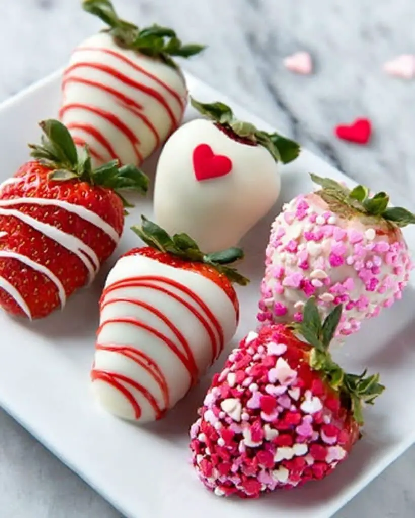 Valentine’s Day Chocolate Strawberries Recipe