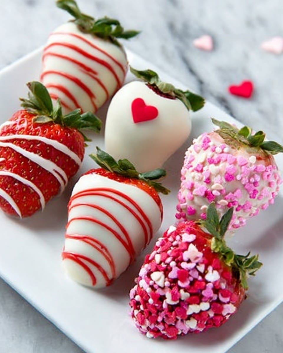 Valentine’s Day Chocolate Strawberries Recipe