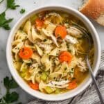 Easy Rotisserie Chicken Noodle Soup Recipe