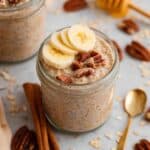 Banana Bread Overnight Oats Recipe