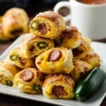 Jalapeño Popper Pigs in a Blanket Recipe
