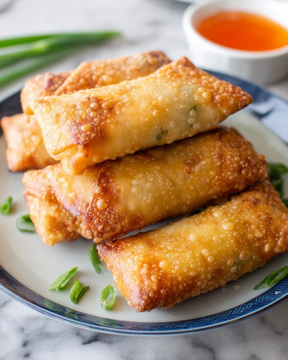 Crispy Rools Crispy Chicken Egg Rolls Recipe | Easy & Delicious Snack