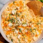 Buffalo Chicken Dip (Crockpot Recipe) Recipe