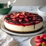 Chocolate Covered Strawberry Cheesecake Recipe